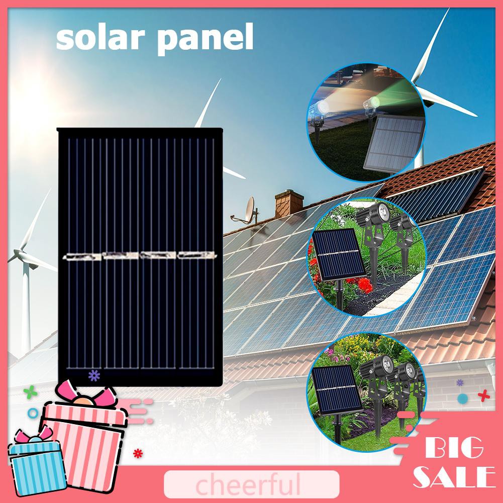 2V 0.26W Solar Power Charge Module 1.2V Ni-MH Battery Photovoltaic Panel