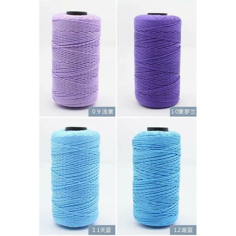 Sợi Thô Đan Móc Mũ Túi Xách Hè