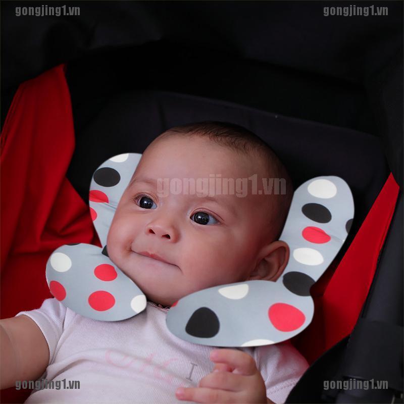 GONJON Baby Travel Pillow Infant Head and Neck Support Pillow for Car Seat, Pushchair