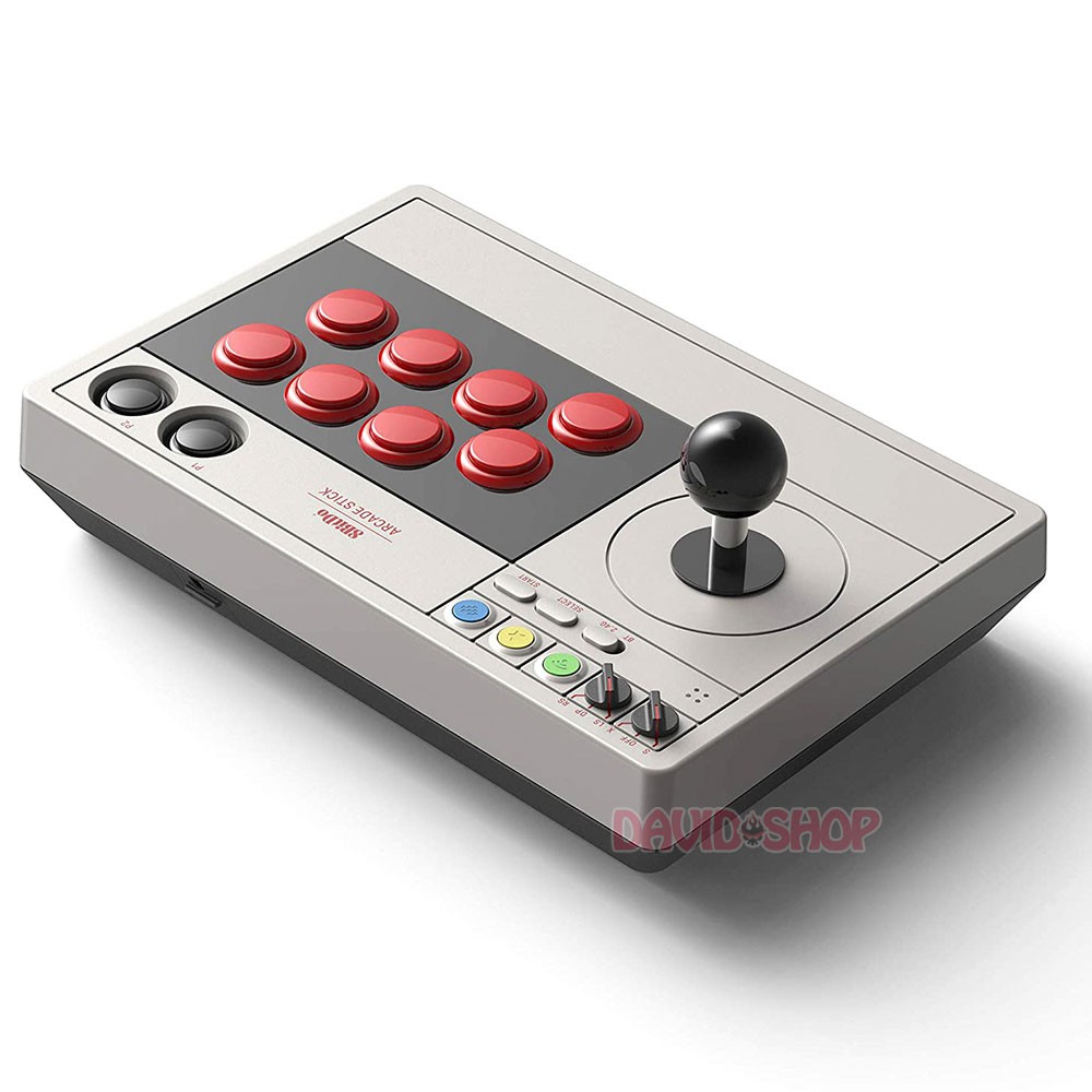 Bàn chơi game không dây 8Bitdo Arcade Stick cho Nintendo Switch, Windows, Android, Raspberry Pi