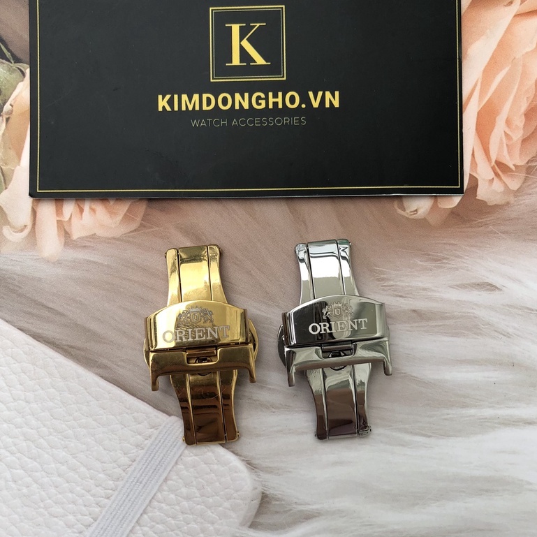 TẶNG KÈM DỤNG CỤ THAY KHOÁ Khoá Bướm dây da size nam nữ khắc Orient