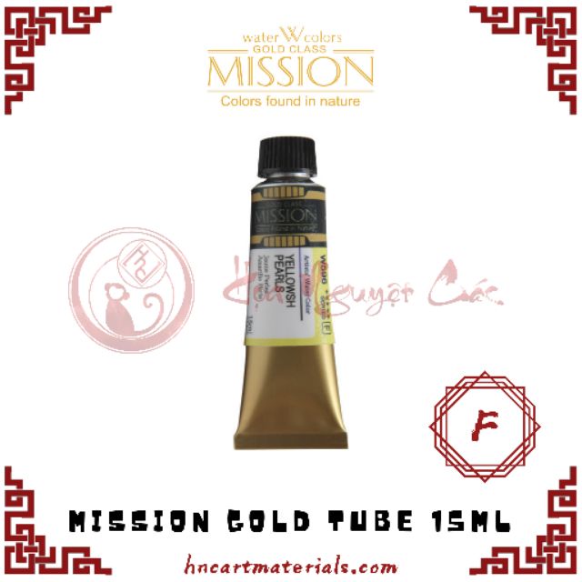 [Mijello] Mission Gold tuýp 15ml seri F