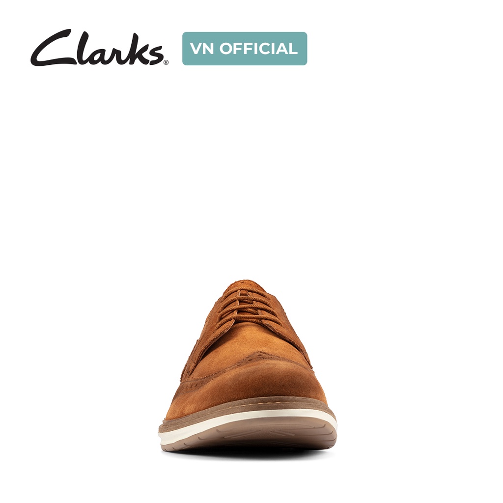 Giày buộc dây nam CLARKS Chantry Wing màu nâu