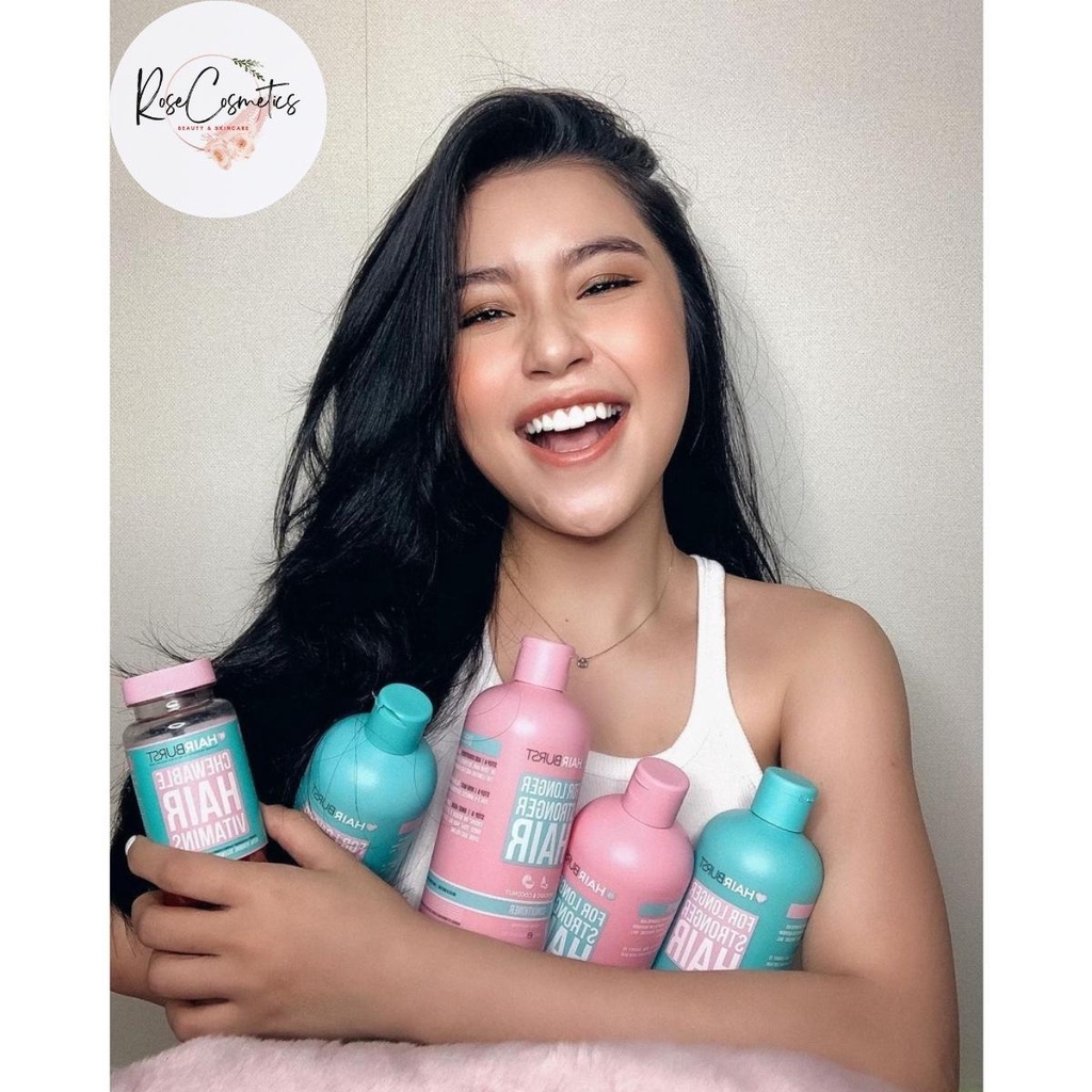 Dầu Gội Xả HairBurst Chăm Sóc, Kích Thích Mọc Tóc Giúp Tóc Chắc Khỏe 350ML