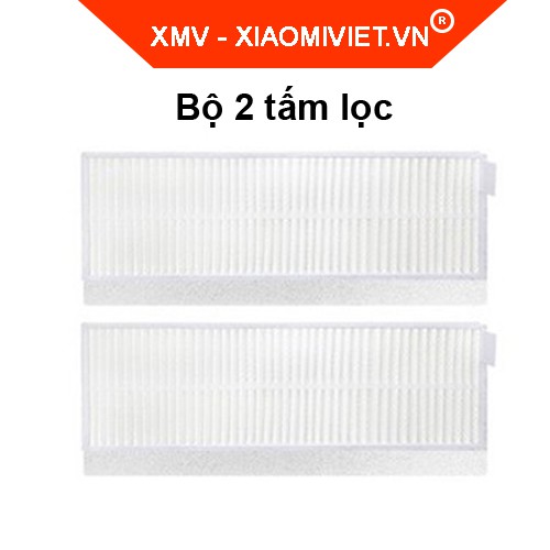 Bộ phụ kiện thay thế cho robot hút bụi Xiaomi Vacuum Mop E/G1 - Vải lau, chổi chính, chổi góc, tấm lọc - Hàng chính hãng