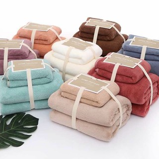 Set 2 khăn mặt tắm xuất Nhật