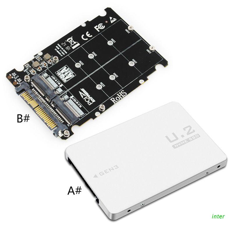 Bộ Chuyển Đổi Inter M.2 Ssd Sang U.2 2 Trong 1 M.2 Nvme Sata-Bus Ngff Ssd Sang Pci-E U.2 Sff-8639 Pcie M2 Cho Máy Tính Bàn | BigBuy360 - bigbuy360.vn