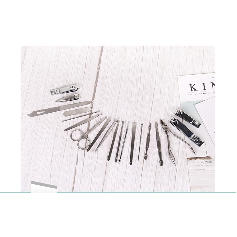 Bộ 19 dụng cụ cắt móng-vệ sinh cao cấp