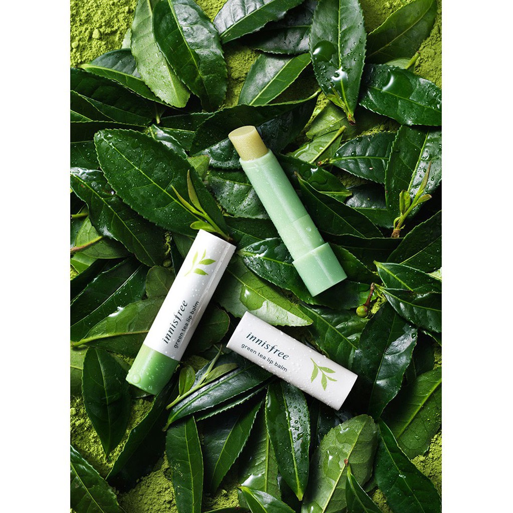 Son Dưỡng Trà Xanh Innisfree Green Tea Lip Balm 3.6g