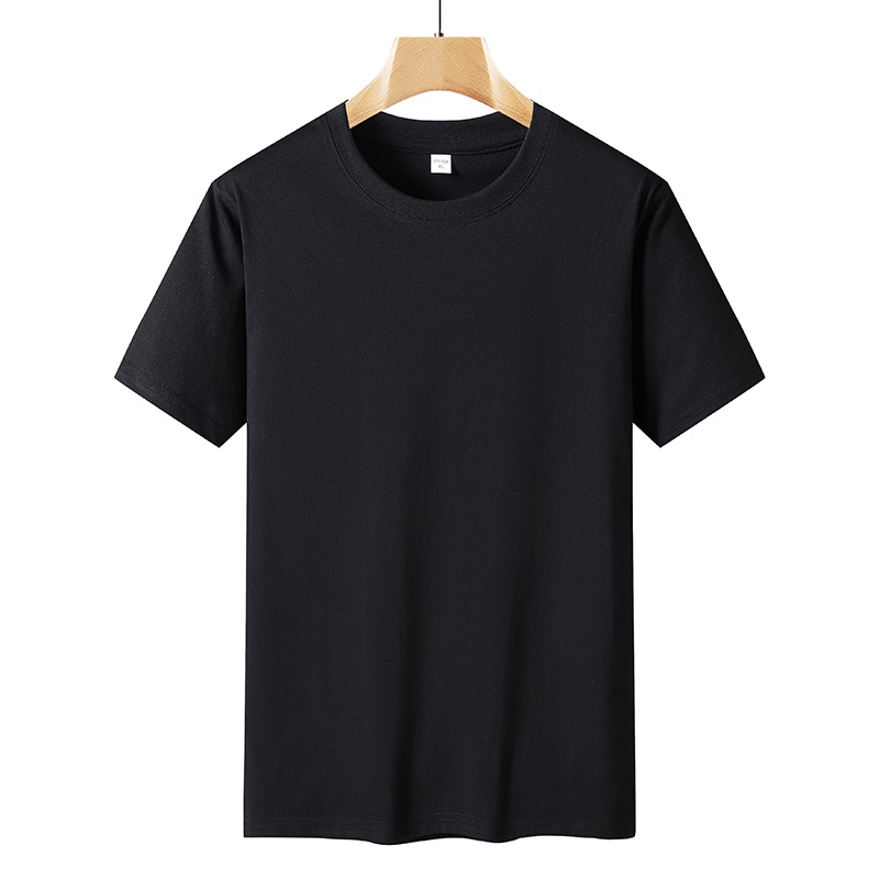 Áo Thun 100% Cotton Tay Ngắn Cổ Tròn Đơn Giản Dành Cho Nam Và Nữ Có Size Lớn