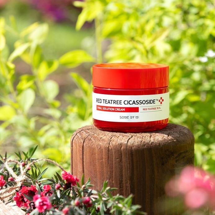 Kem dưỡng Some By Mi Red Tea Tree Cicassoside Final Solution Cream 60g giúp giảm mụn cho da nhạy cảm | BigBuy360 - bigbuy360.vn