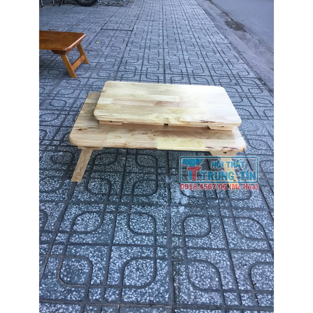 bàn xếp gỗ, chân thang 40*60