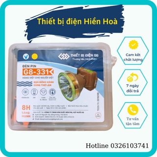 Đèn pin đội đầu G8-331 _ Đèn pin siêu chống nước, siêu sáng