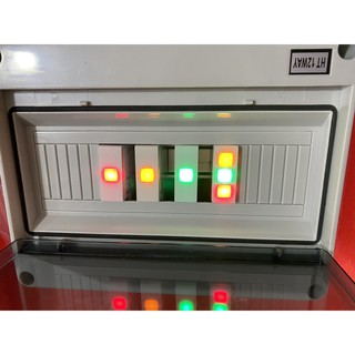 Đèn báo pha gắn rail ETEK 220V