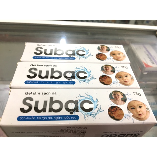 Gel làm sạch da SUBAC