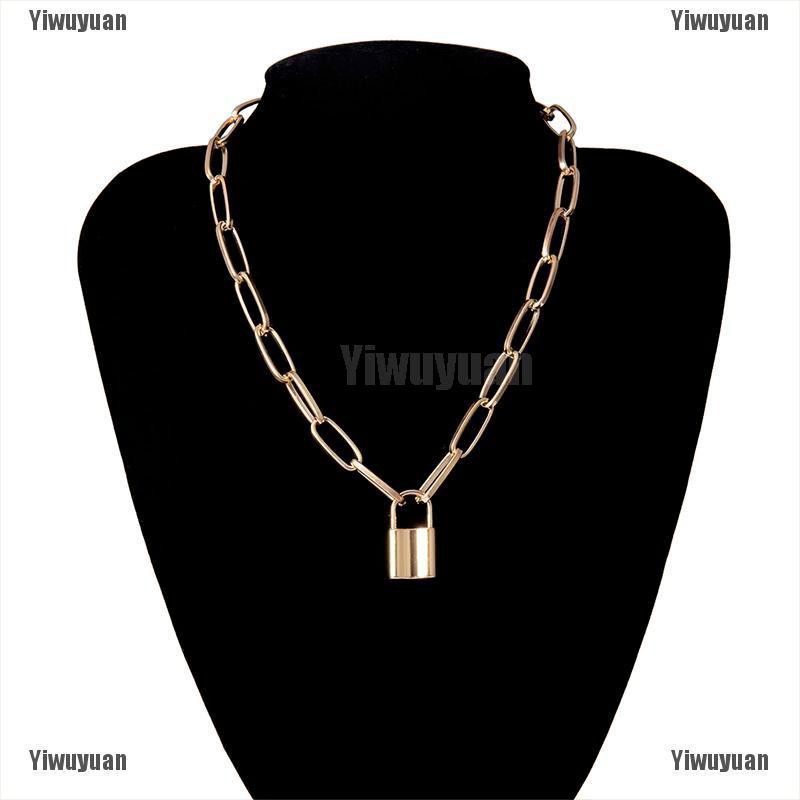 Dây chuyền mặt hình ổ khóa độc đáo cá tính