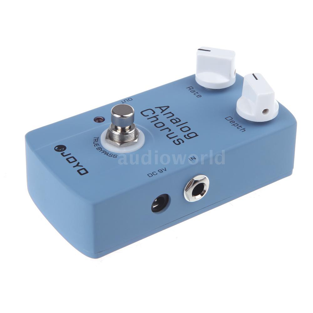 Bàn Đạp JOYO JF-37 ANALOG CHORUS Tạo Hiệu Ứng Âm Thanh Sống Động Cho Guitar Điện Đi Kèm Phơ Cục