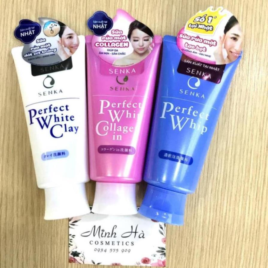 Sữa Rửa Mặt Senka Perfect Whip 120g - Nhật Bản - Mypham_hn