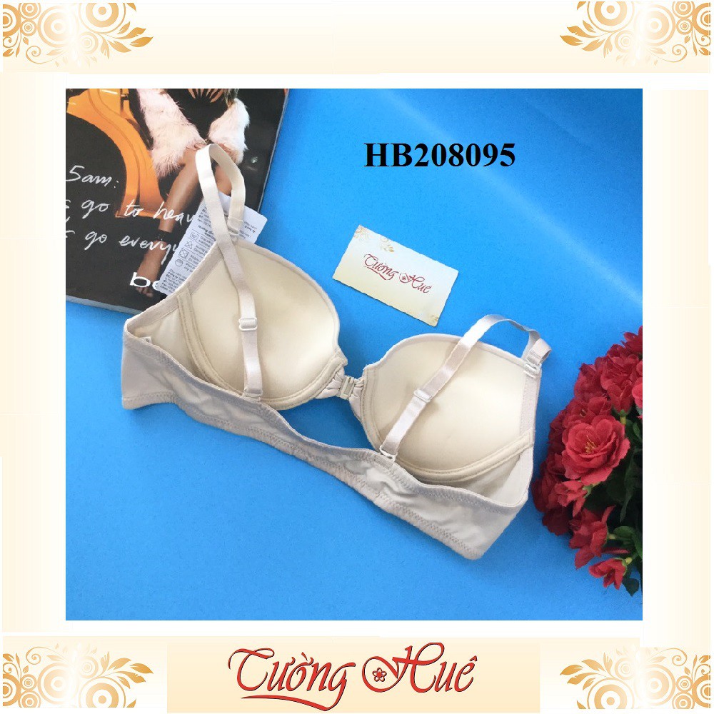 Áo lót nữ Darlin HB208095 áo ngực V sâu cài trước nâng vừa.