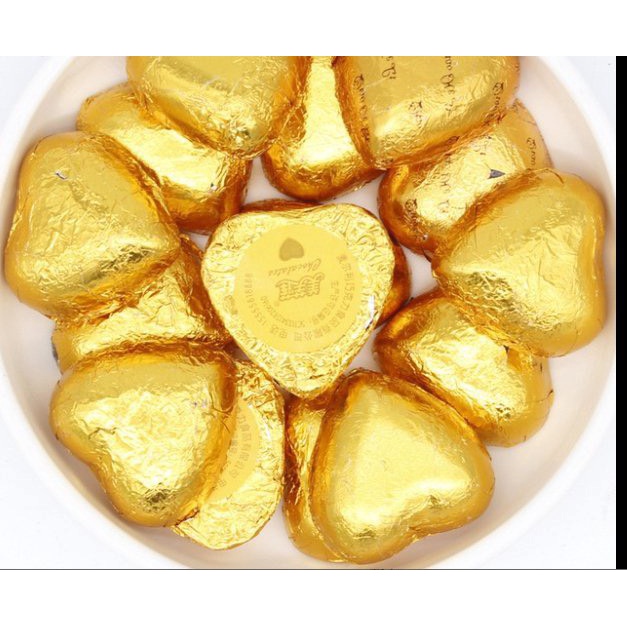 Socola hình chai rượu,trái tim (500 gam) trang trí bánh