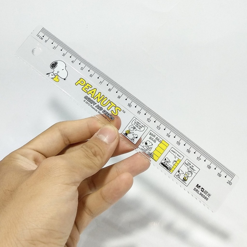THƯỚC KẺ M&amp;G SRL96080 (Giao màu Ngẫu Nhiên)-1 cây