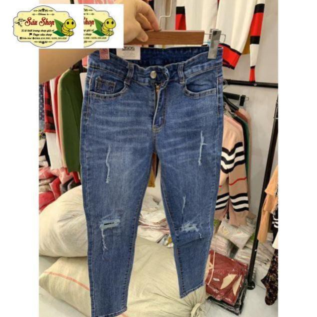 [1 NGÀY DUY NHẤT] Quần Bò Dáng Baggy Thêu Kenzo Sau Túi Cực Chất | BigBuy360 - bigbuy360.vn