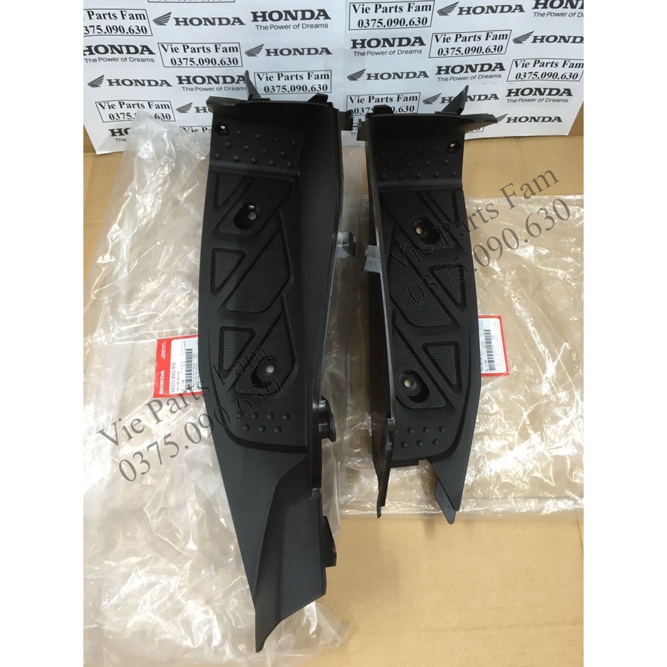 Combo 8 món nhựa nhám AB đời đầu/ Air Blade 2007-2008-2009-2010 , hàng chính hãng Honda