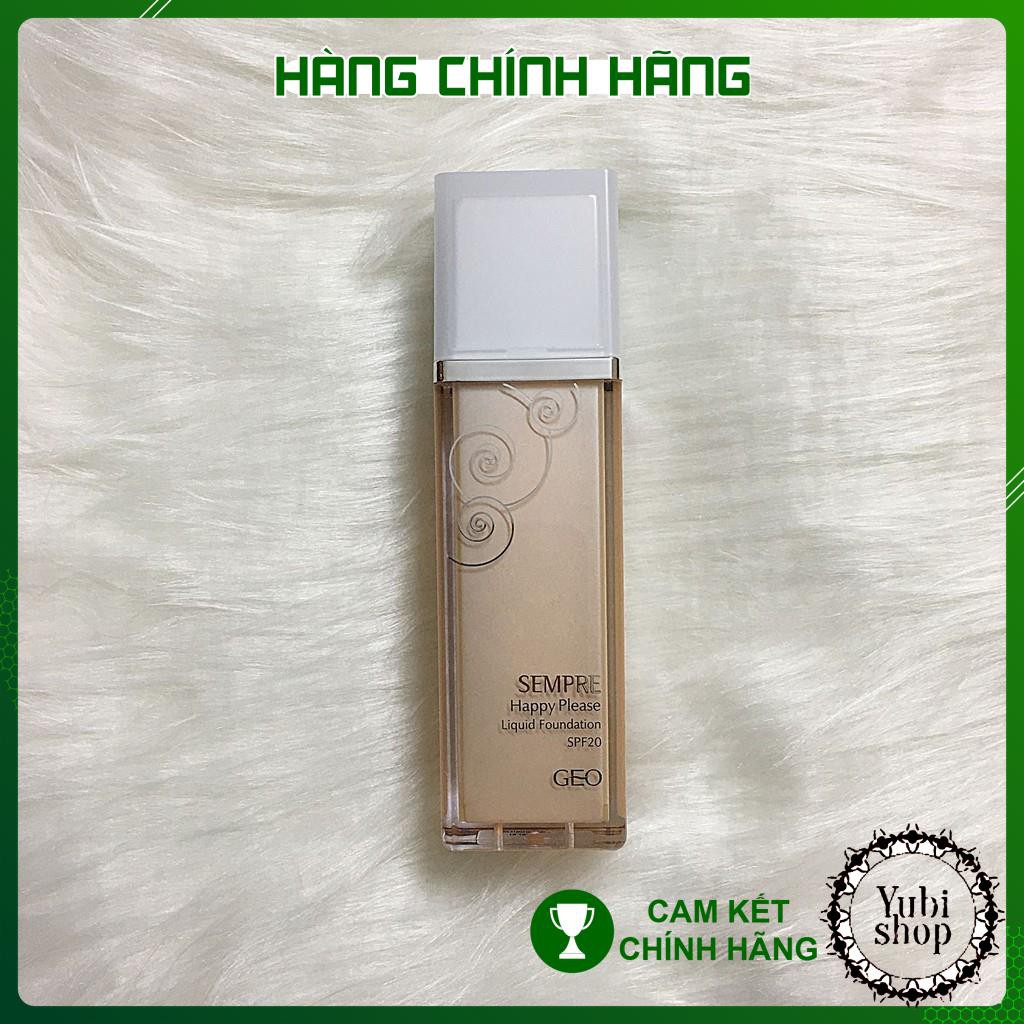 [HÀNG AUTH] KEM NỀN GEO LAMY SEMPRE HAPPY & PLEASE LIQUID FOUNDATION SPF20 - HÀN QUỐC - 40ML