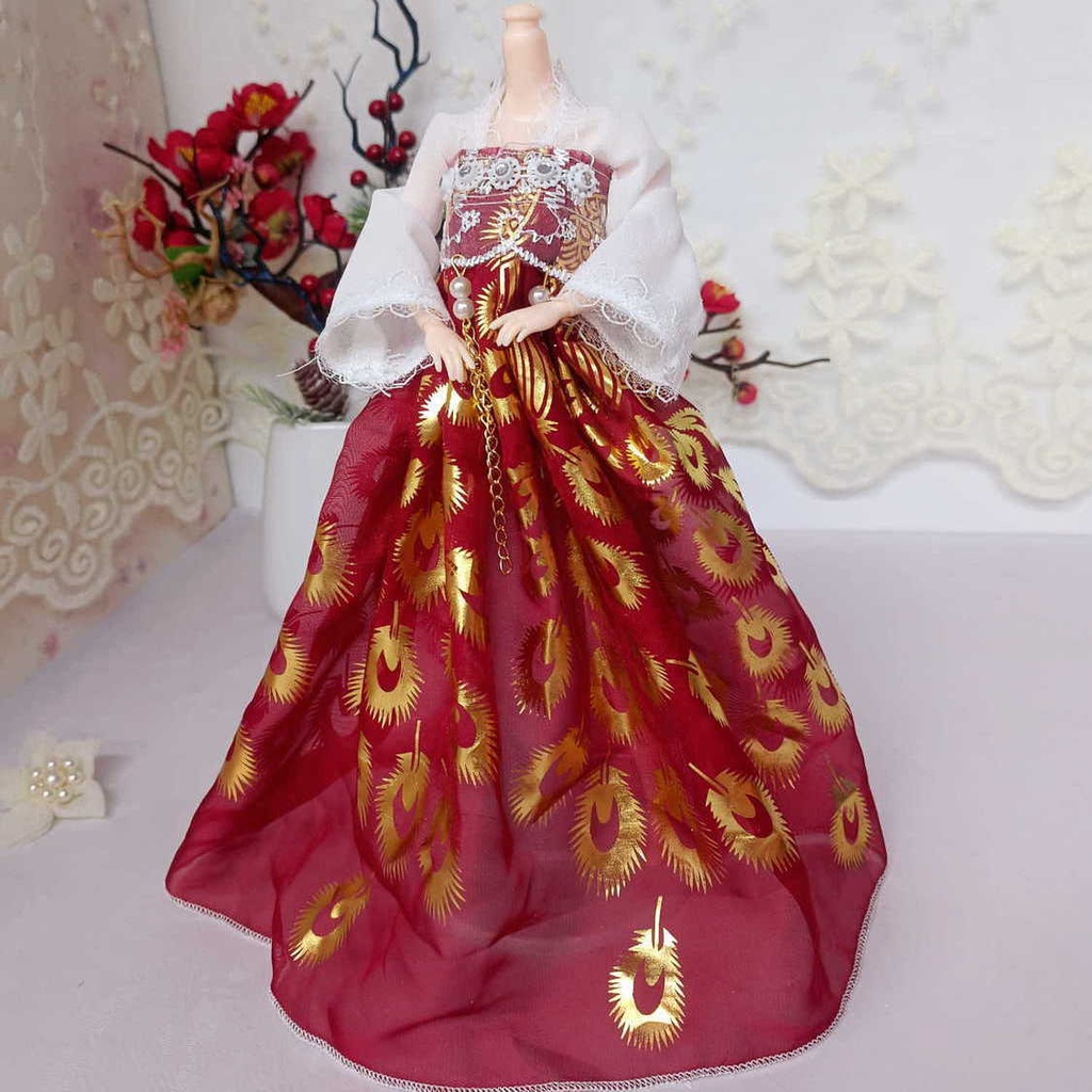 Búp Bê Barbie Keer Xinyi 30cm Vải 6 Điểm 30cm 8.3 Trang Phục Béo Nhỏ Phong Cách Cổ Điển Thông Dụng