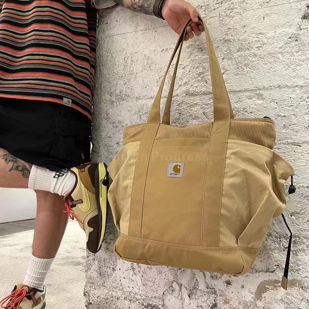 Túi Tote Đeo Vai Vải Nhung Thời Trang Cao Cấp Cho Nam Nữ