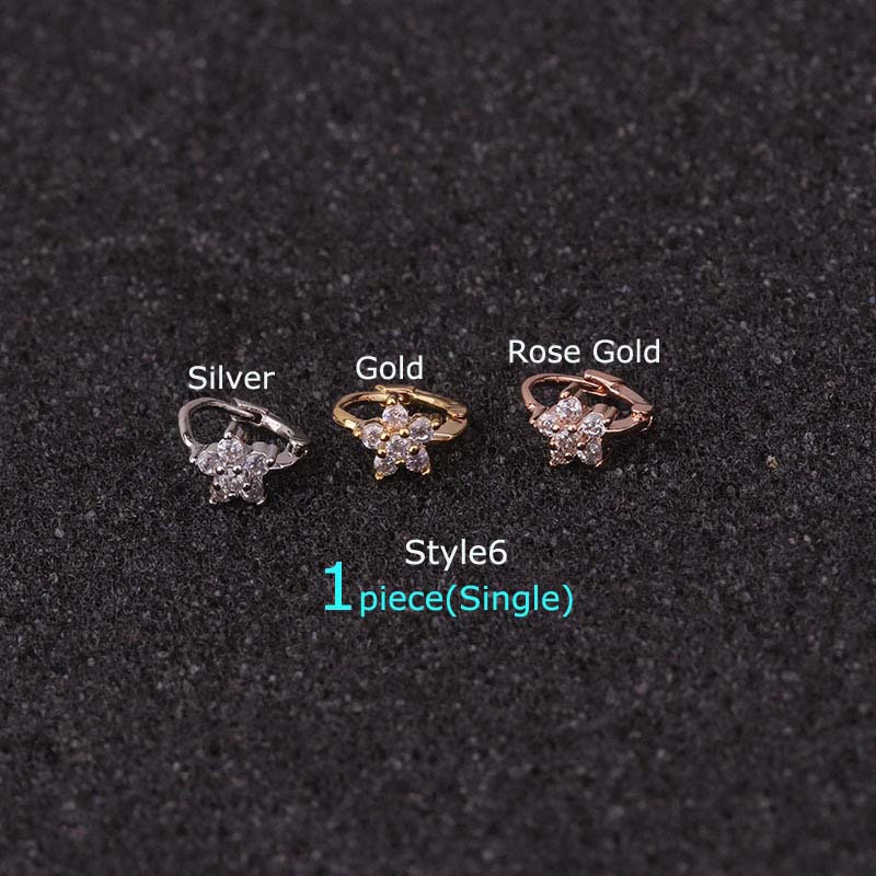 Khuyên Tai Hình Tròn Nhỏ 5mm