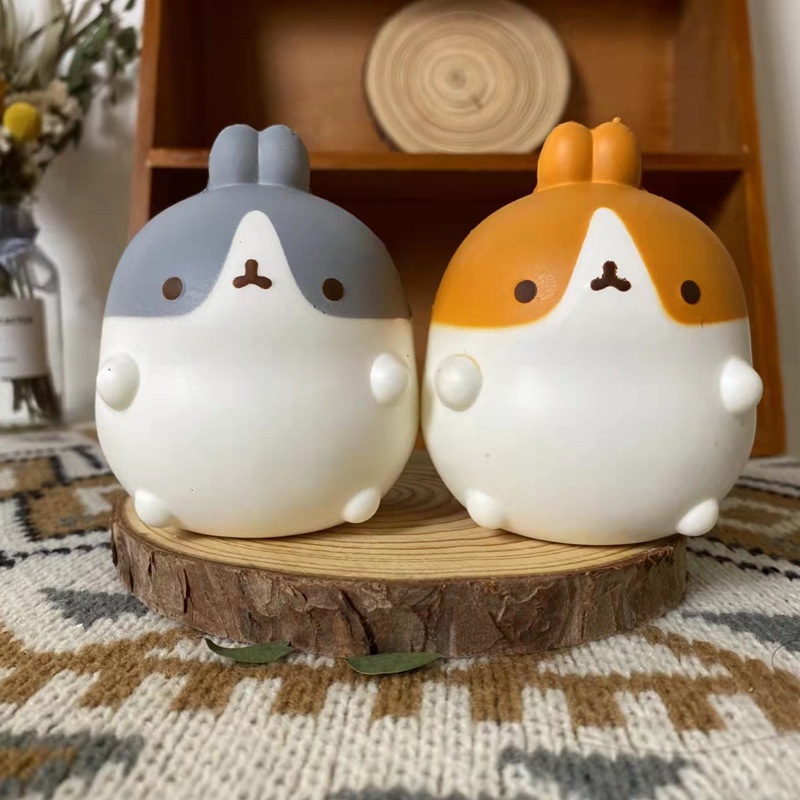 Mới Squishy Dẻo Cỡ Lớn | Đồ Chơi Xốp Squishy Giảm Stress Hình Thỏ bunny Dễ Thương Cho Bé