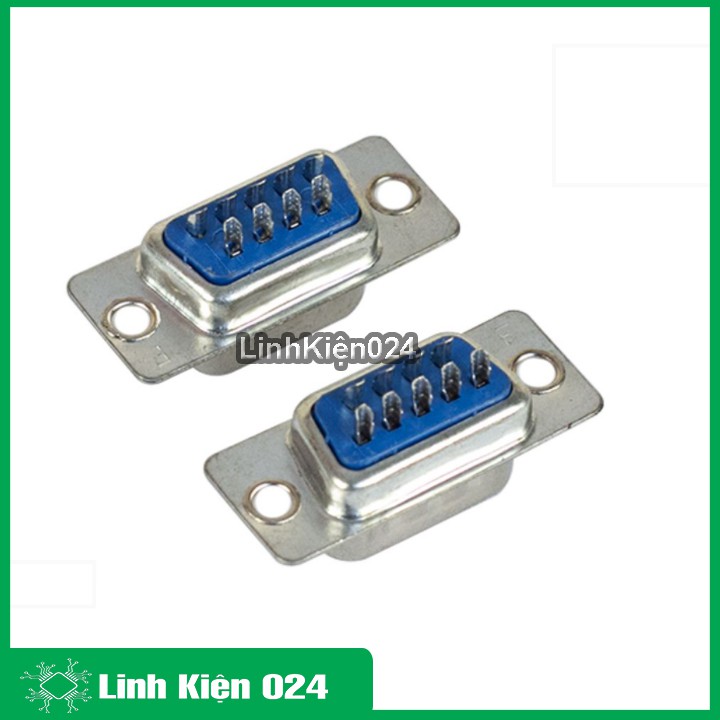 Cổng kết nối đầu jack DB9 nối dây chân đực thẳng