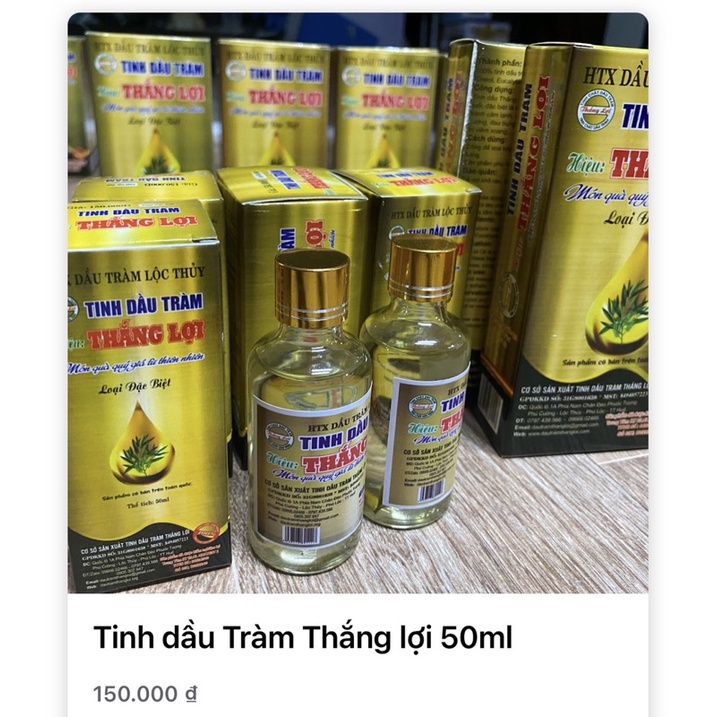 Tinh dầu Tràm Thắng Lợi 50ml