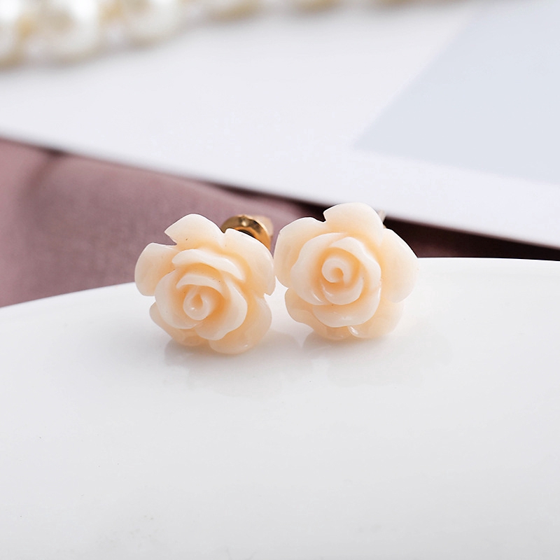 Set 9 đôi bông tai đính đá / ngọc trai giả thanh lịch