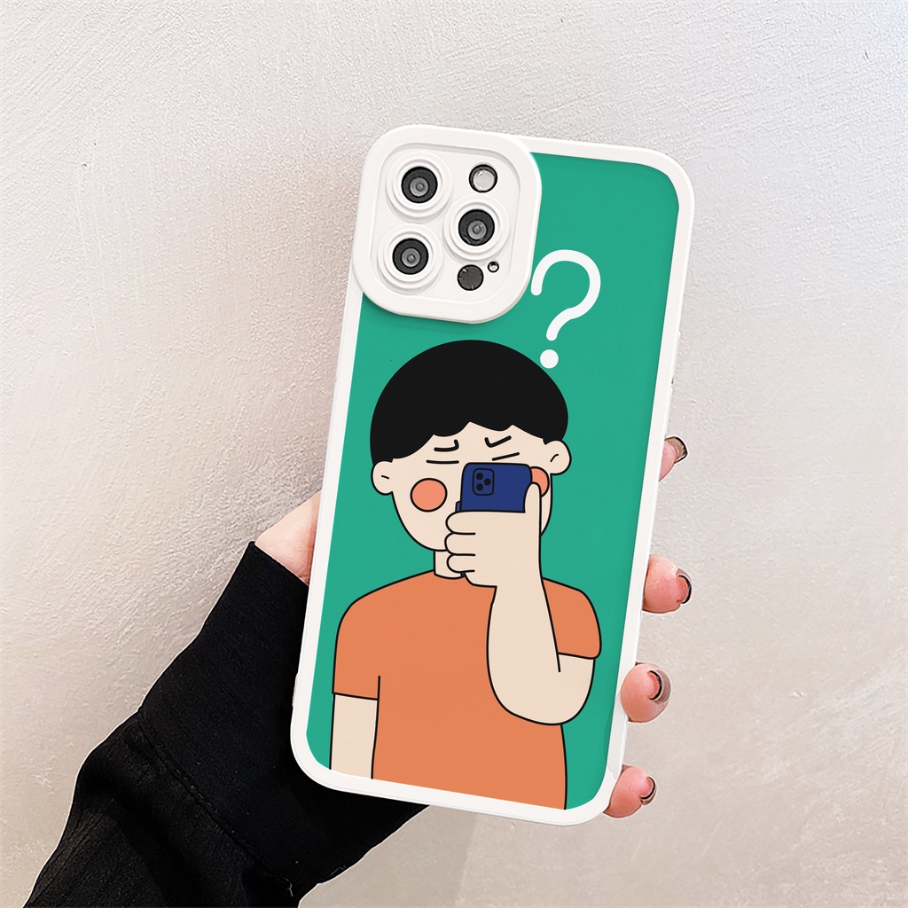 Ốp lưng iphone WhatWhat bóng cạnh vuông 6/6plus/6s/6splus/7/7plus/8/8plus/x/xs/11/12/13/14/pro/max/promax/plus/shin/case