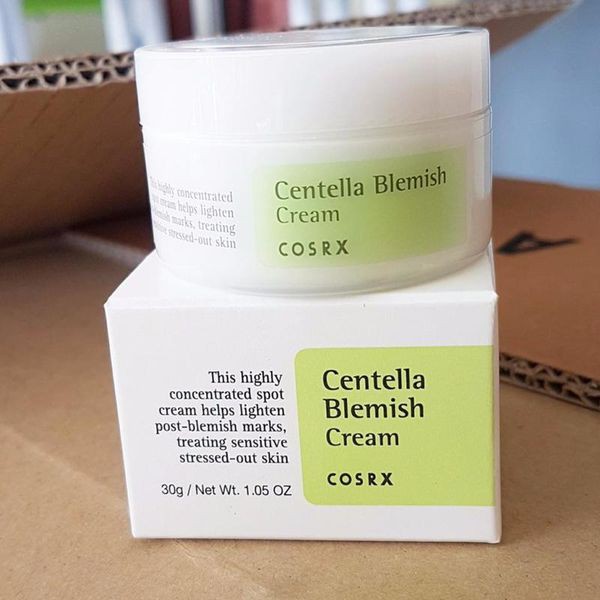 Kem dưỡng hỗ trợ giảm mụn Cosrx Centella Blemish Cream 30g