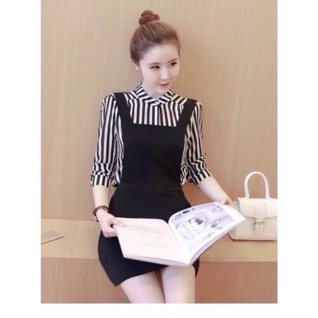 đầm liền giả yếm