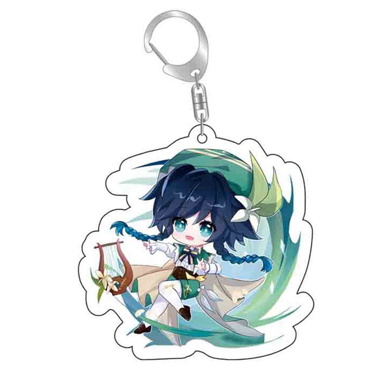 Móc Khóa Phong Cách Game Genshin Impact Cá Tính