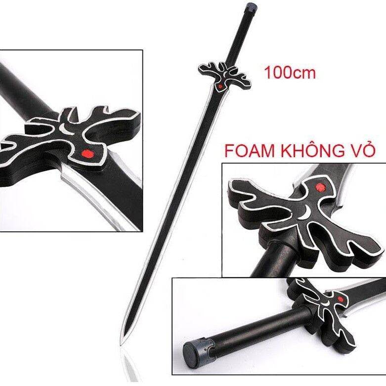 Mô hình thanh Night Sky - Dạ Không bằng foam 1m - Sword art Online | Baystore