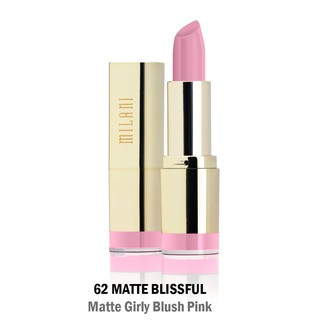 Son lì Milani hồng nhạt MATTE BLISSFUL 62
