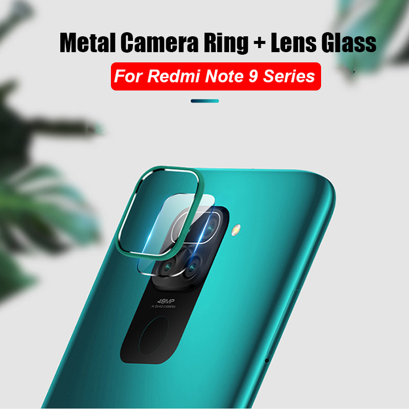 Miếng Dán Cường Lực Bảo Vệ Camera 2 Trong 1 Cho Xiaomi Redmi Note 9 Pro 9s Max