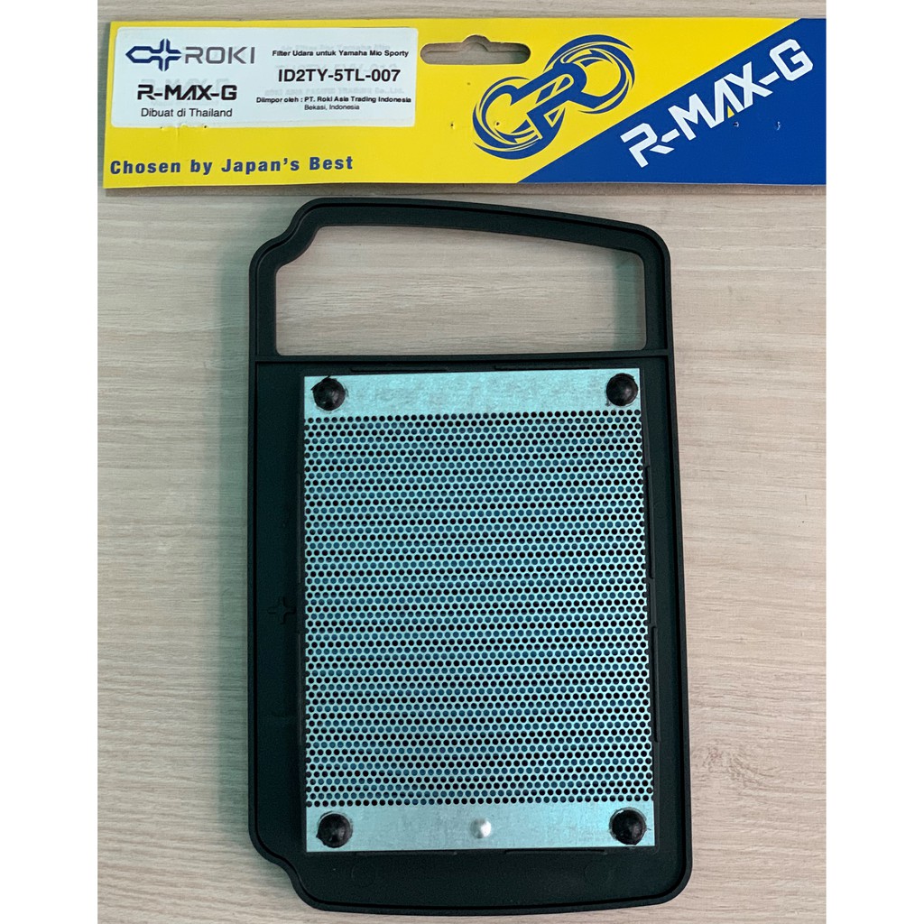 Lọc gió R-MAX-G của ROKI JAPAN cho xe Yamaha Mio classico, Mio Amore, Mio Maximo