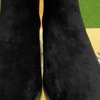 Giày chelsea boot da lộn đen cao cấp