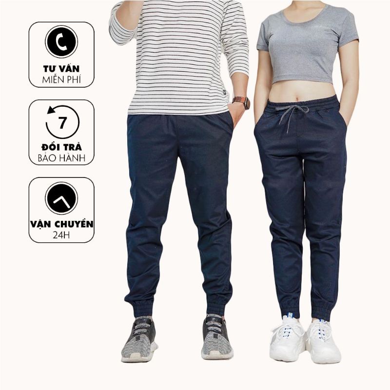 QUẦN JOGGER VNXK CHẤT KAKI MỊN MÁT CO GIÃN TỐT UNISEX CÓ BIGSIZE