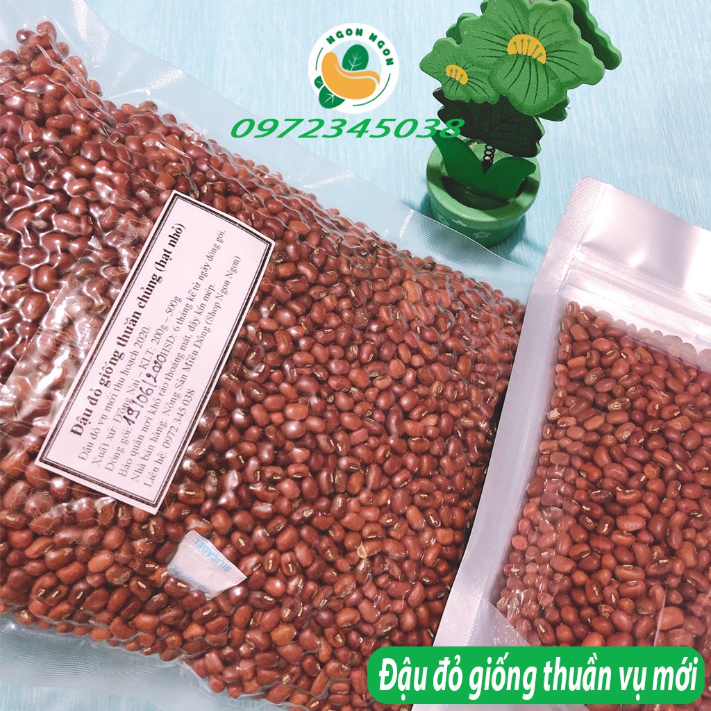 Đậu đỏ  giống thuần tự nhiên vụ mới