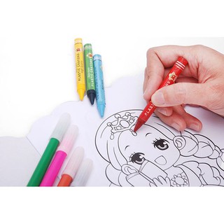 Bút sáp thơm 18 Màu Chó đốm