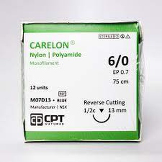 Chỉ phẫu thuật không tiêu cpt nylon số 6/0