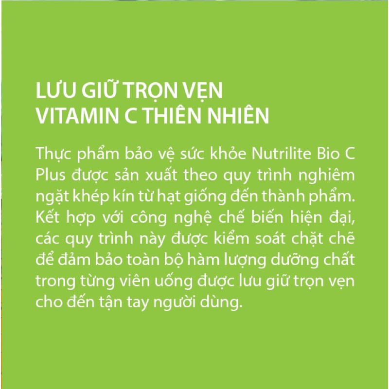 Thực Phẩm Bổ Sung Vitamin C+ Nutrilite | BigBuy360 - bigbuy360.vn