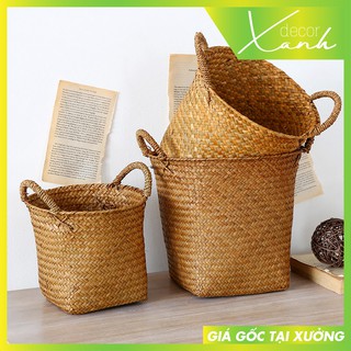 Giỏ cói - Giỏ mây tre decor, cắm hoa, trồng cây, trang trí nhà cửa